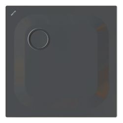 Bette Ultra Duschwanne Schwarz 700x700x25/30mm Rechteck mit Minimum-Träger GT-Stahl... BETTE-5719-056T1 4038565281189 (Abb. 1)