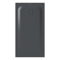 Bette Ultra Duschwanne Ebony 1300x700x35mm mit Wannenträger Rechteck GT-Stahl... BETTE-5784-035T1 4038565278288 (Abb. 1)