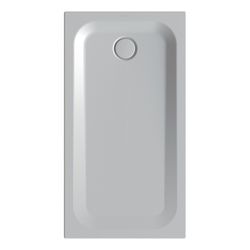 Bette Ultra Duschwanne Flanell 1300x700x35mm Rechteck mit Minimum-Träger GT-Stahl... BETTE-5784-008T1 4038565278271 (Abb. 1)