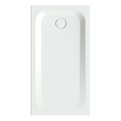 Bette Ultra Duschwanne Snow 1300x700x35mm mit Wannenträger Rechteck GT-Stahl... BETTE-5784-440T1 4038565177062 (Abb. 1)
