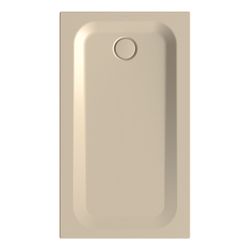 Bette Ultra Duschwanne Sand 1300x750x35mm mit Wannenträger Rechteck GT-Stahl... BETTE-5785-424T1 4038565485808 (Abb. 1)