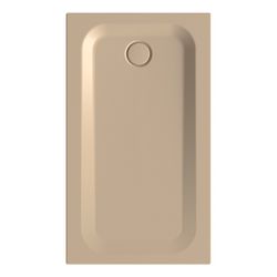 Bette Ultra Duschwanne Greige 1300x750x35mm Rechteck mit Minimum-Träger GT-Stahl... BETTE-5785-425T1 4038565485860 (Abb. 1)