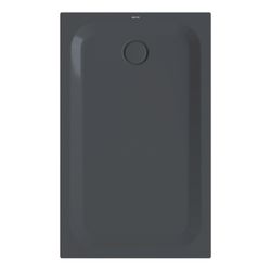 Bette Ultra Duschwanne Schwarz 1300x800x35/30mm Rechteck mit Minimum-Träger GT-Stahl... BETTE-5786-056T1 4038565278417 (Abb. 1)