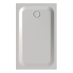 Bette Ultra Duschwanne Silver 1300x800x35/30mm Rechteck mit Minimum-Träger GT-Stahl... BETTE-5786-410T1 4038565487000 (Abb. 1)