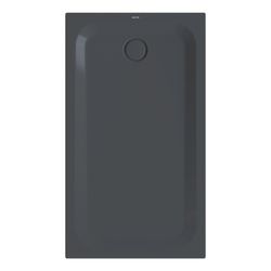 Bette Ultra Duschwanne Schwarz 1400x800x35/30mm Rechteck mit Minimum-Träger GT-Stahl... BETTE-5804-056T1 4038565278530 (Abb. 1)