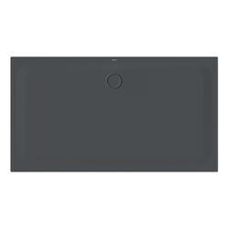 Bette Ultra Duschwanne Ebony 1800x1000x35/30mm Rechteck mit Minimum-Träger GT-Stahl... BETTE-5808-035T1 4038565280007 (Abb. 1)