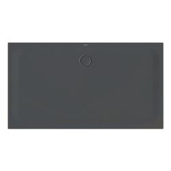 Bette Ultra Duschwanne Schwarz 1800x1000x35/30mm Rechteck mit Minimum-Träger GT-Stahl... BETTE-5808-056T1 4038565280021 (Abb. 1)