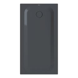 Bette Ultra Duschwanne Schwarz 1400x750x35/30mm Rechteck mit Minimum-Träger GT-Stahl... BETTE-5814-056T1 4038565278578 (Abb. 1)