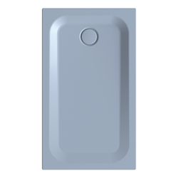 Bette Ultra Duschwanne Blue satin 1200x700x35/30mm Rechteck mit Minimum-Träger GT-Sta... BETTE-5979-418T1 4038565613270 (Abb. 1)