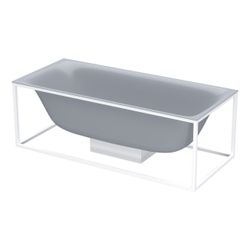 Bette Lux Shape Badewanne Quartz 1700x750x450/8mm 2-Sitzer Rechteck GT-Stahl... BETTE-3451-412 4038565239227 (Abb. 1)