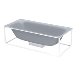 Bette Lux Shape Badewanne Quartz 1900x900x450/8mm 2-Sitzer Rechteck GT-Stahl... BETTE-3453-412 4038565239722 (Abb. 1)