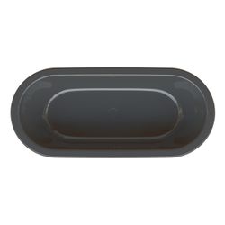 Bette Suno Oval Badewanne Schwarz 1775x775x420mm 2-Sitzer GT-Stahl... BETTE-2740-056CFXXSR 4038565201095 (Abb. 1)