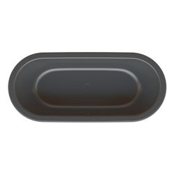 Bette Suno Oval Badewanne Ebony 1775x775x420mm 2-Sitzer GT-Stahl... BETTE-2740-035CFXXSR 4038565285163 (Abb. 1)