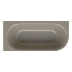 Bette Lux Oval IV Silhouette Badewanne Eck Graphite 1850x850x450/575mm Sonderform ... BETTE-3426-404CERVS 4038565237612 (Abb. 1)