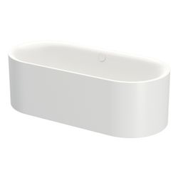 Bette Lux Oval Silhouette Badewanne Snow 1800x800x450/575mm 2-Sitzer GT-Stahl... BETTE-3466-440CFXXS 4038565158061 (Abb. 1)