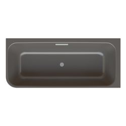Bette Art V Badewanne Eck Anthracite 1850x800x420/560mm Sonderform 2-Sitzer GT-Sta... BETTE-3480-401CELHK 4038565211278 (Abb. 1)