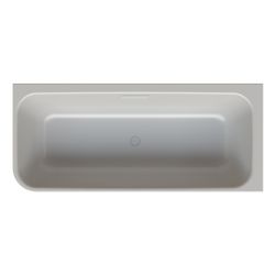 Bette Art V Badewanne Eck Flanell 1850x800x420/560mm Sonderform 2-Sitzer GT-Stahl... BETTE-3480-008CELHK 4038565211247 (Abb. 1)