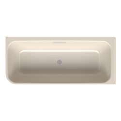 Bette Art V Badewanne Eck Pergamon 1850x800x420/560mm Sonderform 2-Sitzer GT-Stahl... BETTE-3480-001CELHK 4038565406735 (Abb. 1)