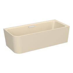 Bette Art V Badewanne Eck Cream 1850x800x420/560mm Sonderform 2-Sitzer GT-Stahl... BETTE-3480-441CELHK 4038565211414 (Abb. 1)
