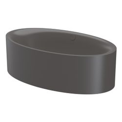 Bette Oval Eve Silhouette Badewanne Anthracite 1800x1000x450mm 2-Sitzer GT-Stahl... BETTE-6043-401CFXXS 4038565222830 (Abb. 1)