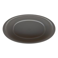 Bette Oval Eve Silhouette Badewanne Anthracite 1800x1000x450mm 2-Sitzer GT-Stahl... BETTE-6043-401CFXXS 4038565222830 (Abb. 1)