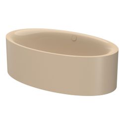 Bette Oval Eve Silhouette Badewanne Bahama beige 1800x1000x450mm 2-Sitzer GT-Stahl... BETTE-6043-003CFXXS 4038565638716 (Abb. 1)