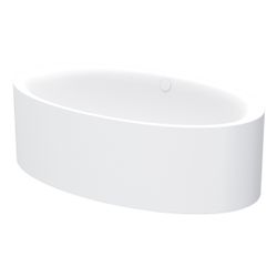 Bette Oval Eve Silhouette Badewanne Edelweiß 1800x1000x450mm 2-Sitzer GT-Stahl... BETTE-6043-004CFXXS 4038565638747 (Abb. 1)