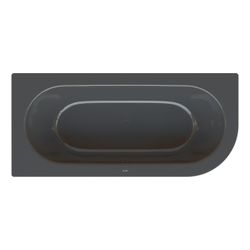 Bette Starlet IV Silhouette Badewanne Eck Schwarz 1750x800x420/575mm Sonderform 2-... BETTE-6660-056CERVK 4038565269224 (Abb. 1)