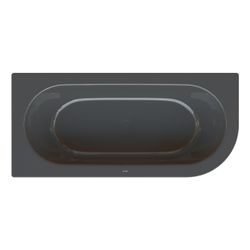 Bette Starlet IV Silhouette Badewanne Eck Schwarz 1850x850x420/575mm Sonderform 2-... BETTE-6670-056CERVK 4038565269422 (Abb. 1)