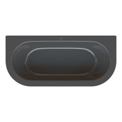 Bette Starlet I Silhouette Badewanne Schwarz 1850x850x420/575mm Sonderform 2-Sitze... BETTE-8320-056CWVVK 4038565268029 (Abb. 1)