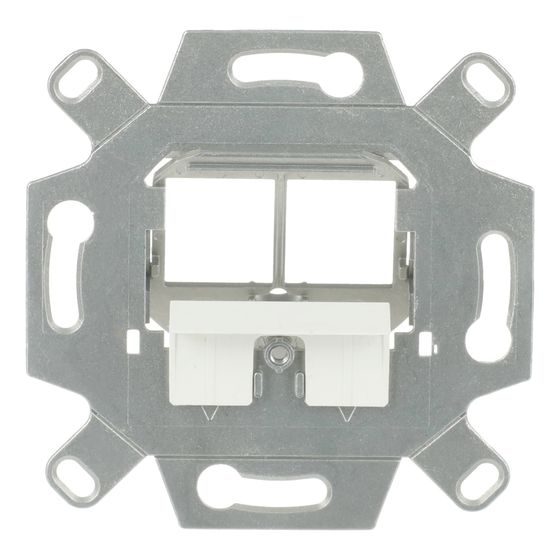 Busch Jäger Montageadapter UP 0219/14 für Moduleinsätze und Kabelpeitschen