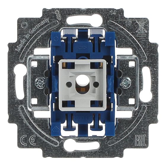 Busch Jäger Wippschalter-Einsatz 2400/6 US 16 A Beleuchtbar