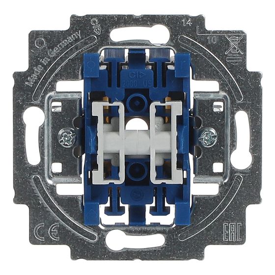 Busch Jäger Wippschalter-Einsatz 2400/5 US 16A UP-Montagedosen
