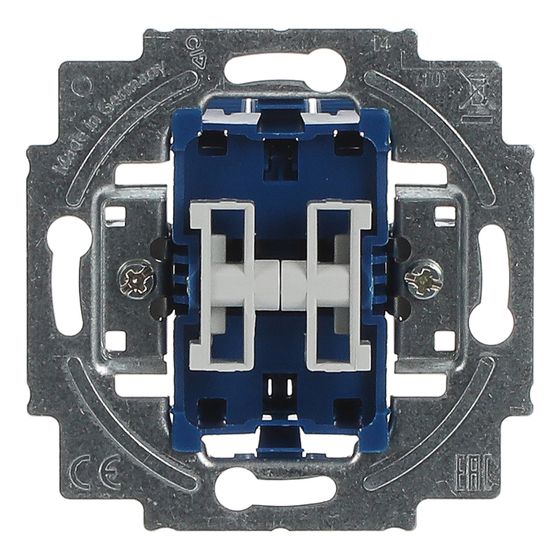 Busch Jäger Wippschalter-Einsatz 2400/6/6 US-101 für UP-Montagedosen