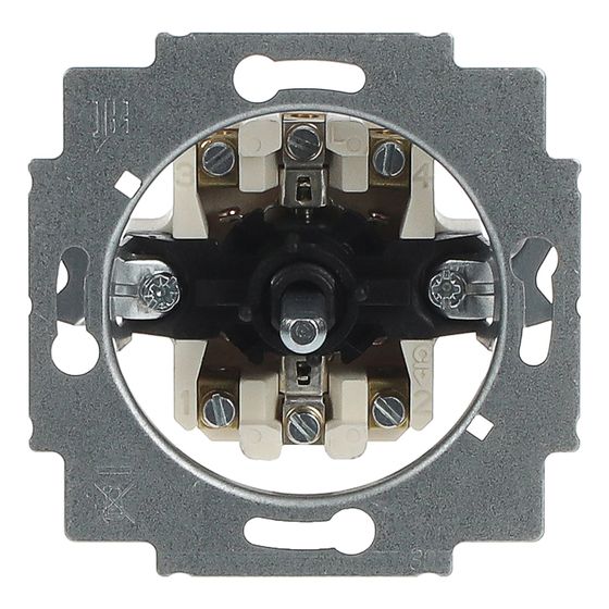 Busch Jäger UP Jalousie-Schalter 2712U Drehgriff 2polig