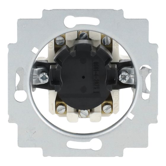 Busch Jäger UP Jalousie-Tast-Schalter 2712USL-101 2polig für Profil-Halbzylinder