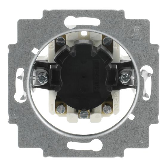 Busch Jäger UP Jalousie-Tast-Schalter 2713USL-101 1polig +N +E für Profil-Halbzylinder