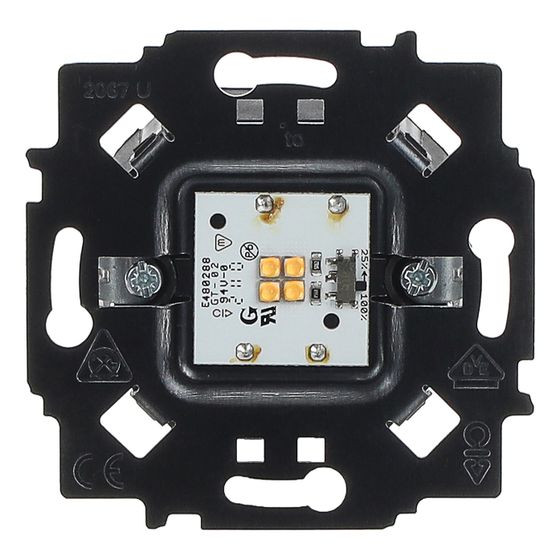Busch Jäger LED-UP-Einsatz Power-Modul 2067/11 U warmweiß für Busch-iceLight Wand- und Deckenmodule Typ 2068/xx