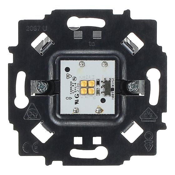 Busch Jäger LED-UP-Einsatz Power-Modul 2067/12 U neutralweiß für Busch-iceLight Wand- und Deckenmodule Typ 2068/xx