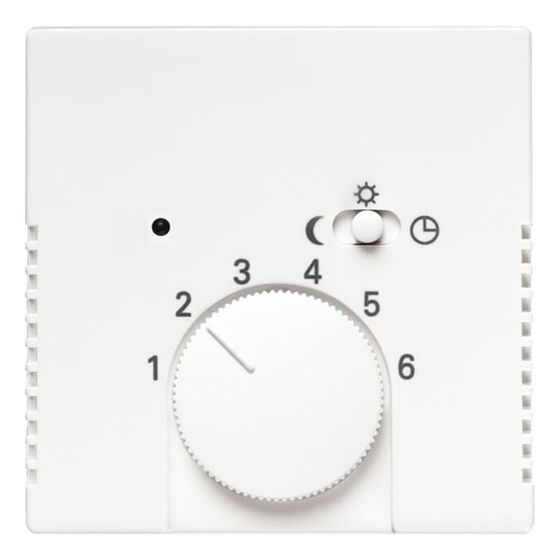 Busch Jäger carat Thermostat-Abdeckung 1795-84 davos/studioweiss