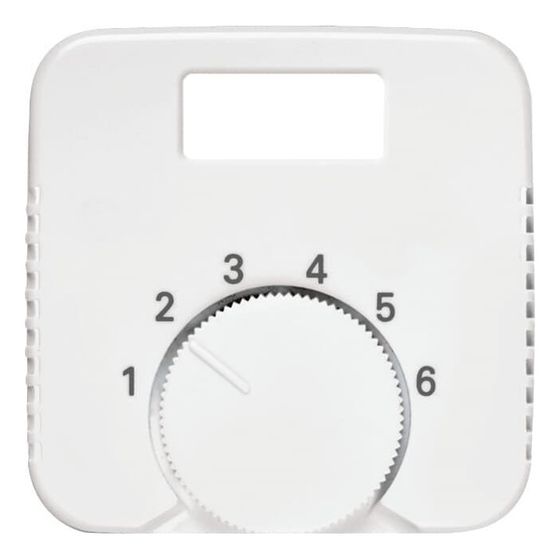 Busch Jäger Reflex SI Thermostat-Abdeckung 1794TA-214 alpinweiss für 1094UTA 1097UTA