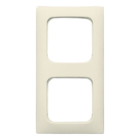 Busch Jäger Duro 2000 SI Rahmen 2512-212K-102 2fach Kanalinstallation weiss