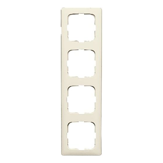 Busch Jäger Duro 2000 SI Rahmen 2514-212K-102 4fach für Kanalinstallation weiss