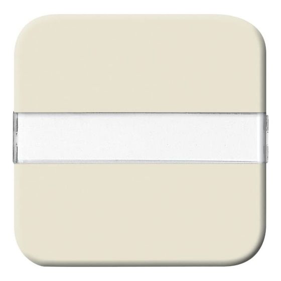 Busch Jäger Duro 2000 SI Wippe Wechsel 2506N-212 mit Schriftfeld weiss 51x10mm