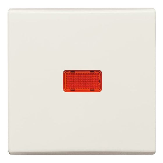 Busch Jäger UPWG Allwetter Wippe Kontroll 2107-32 weiss mit roter Kalotte IP44
