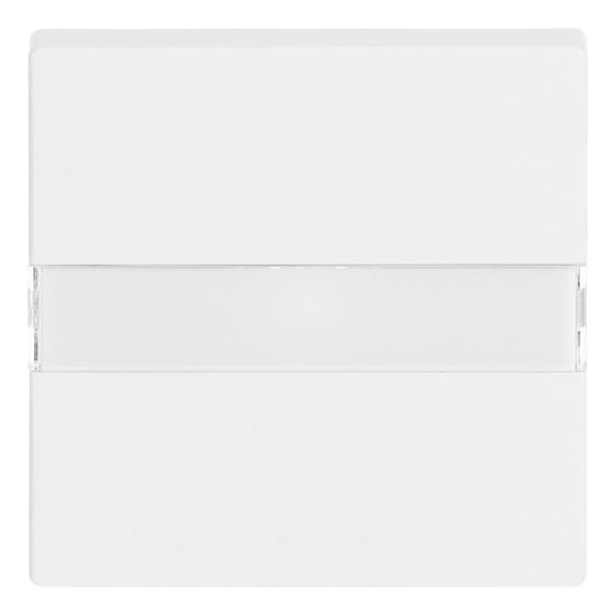 Busch Jäger Wippe Wechsel 1764NLI-84 Schriftfeld davos/studioweiss 59,7x11,7mm