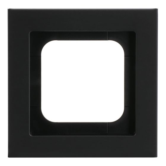 Busch Jäger Abdeckrahmen schwarz matt 1721-275 Busch-axcent Rahmen 1fach