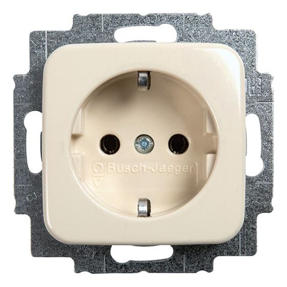 Busch Jäger Duro 2000 SI Schuko Kombi 20EUC-212 weiss