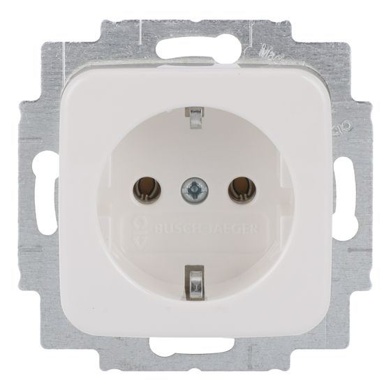 Busch Jäger Reflex SI Schuko Kombi 20EUC-214 alpinweiss