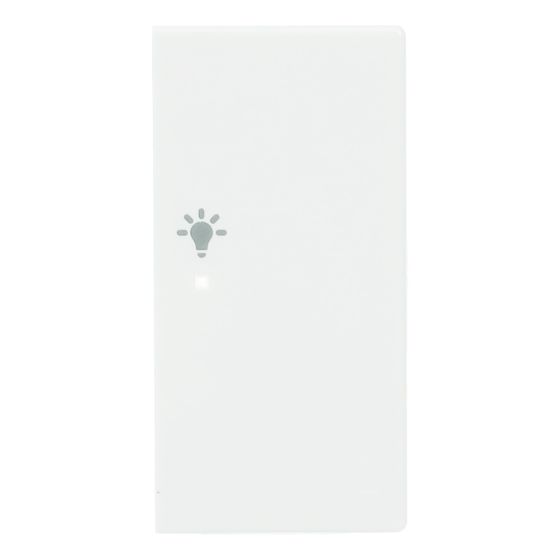 Busch Jäger Wippe rechts 2-fach Symbol 6231-22-84 Licht Busch-free@home studioweiß